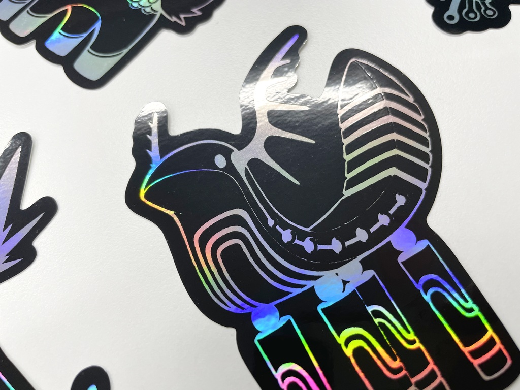 生き物ホログラムステッカー(2021)