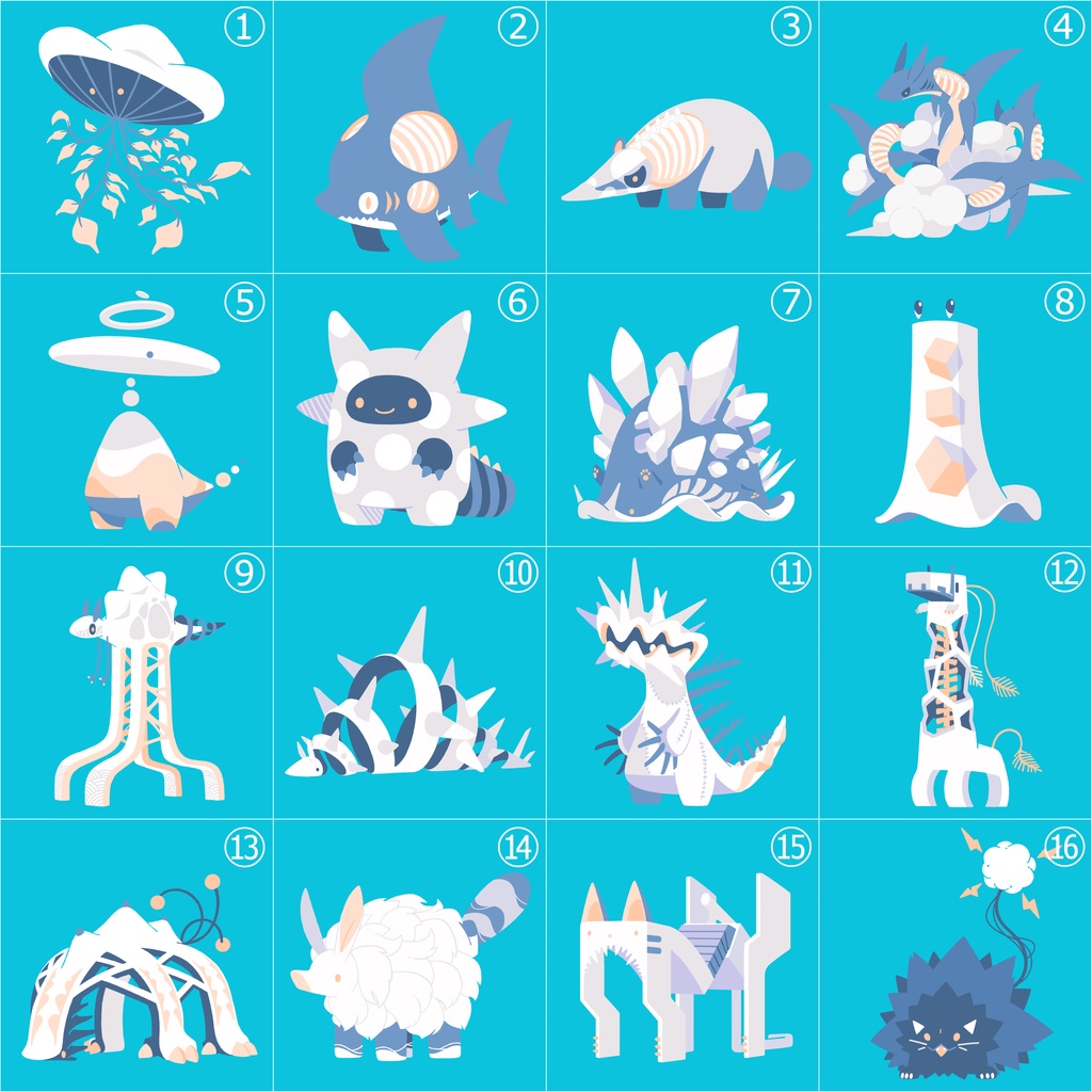 生き物アクリルキーホルダー(2023)【10月15日まで_20%~30%OFFセール】