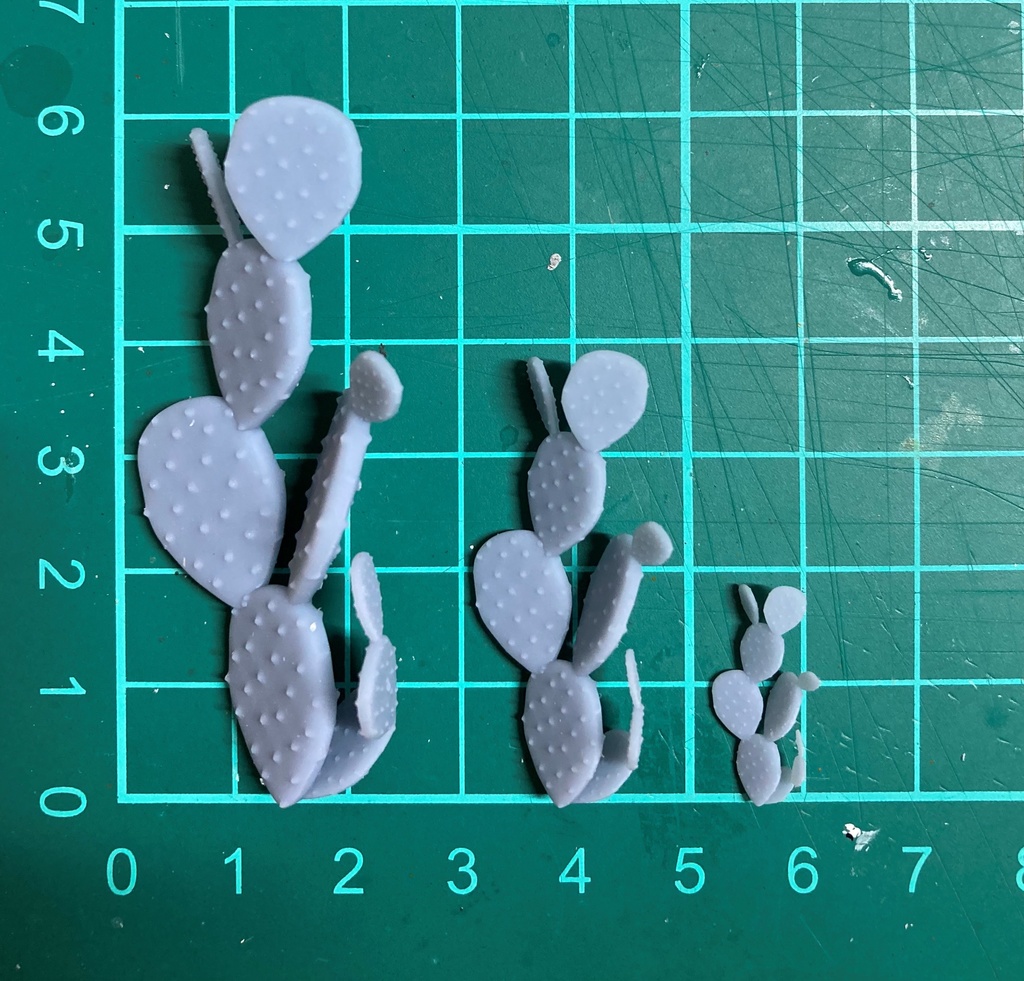 CM-008,9,10 1/35 ウチワサボテン小・中・大