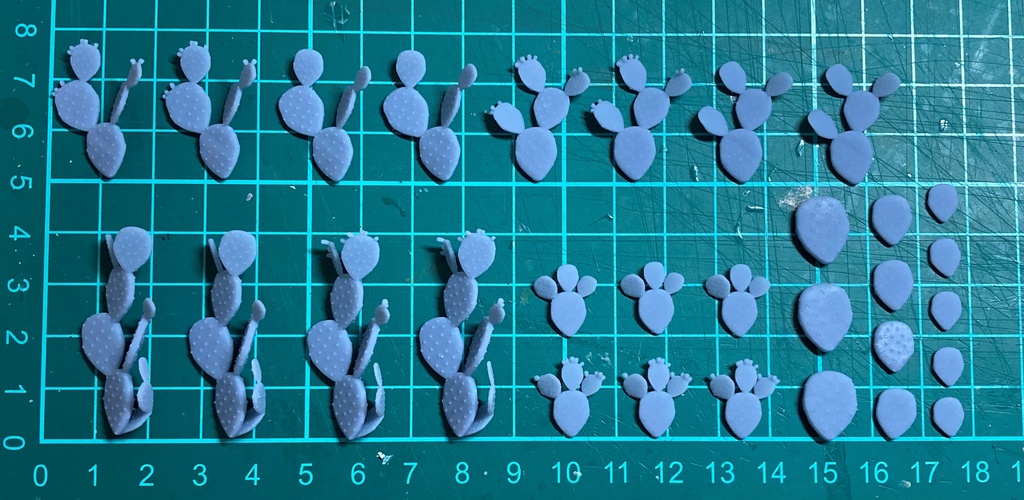 CM-008,9,10 1/35 ウチワサボテン小・中・大