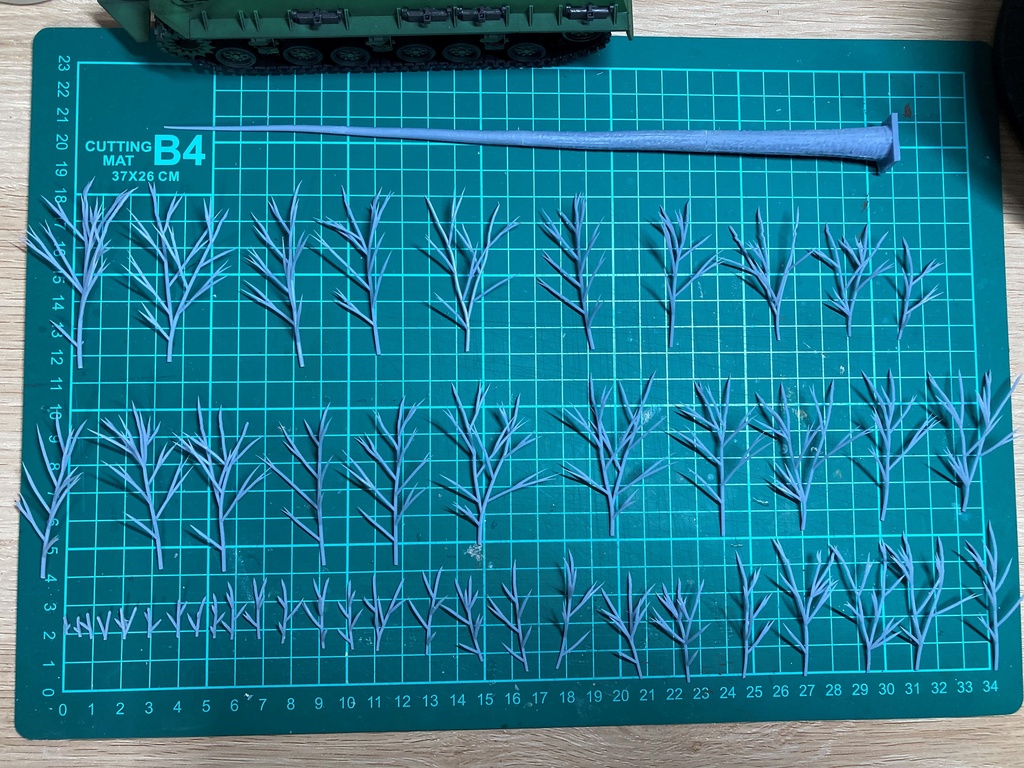 1/35前後の針葉樹作成キット【CHINOMODEL裏メニュー】