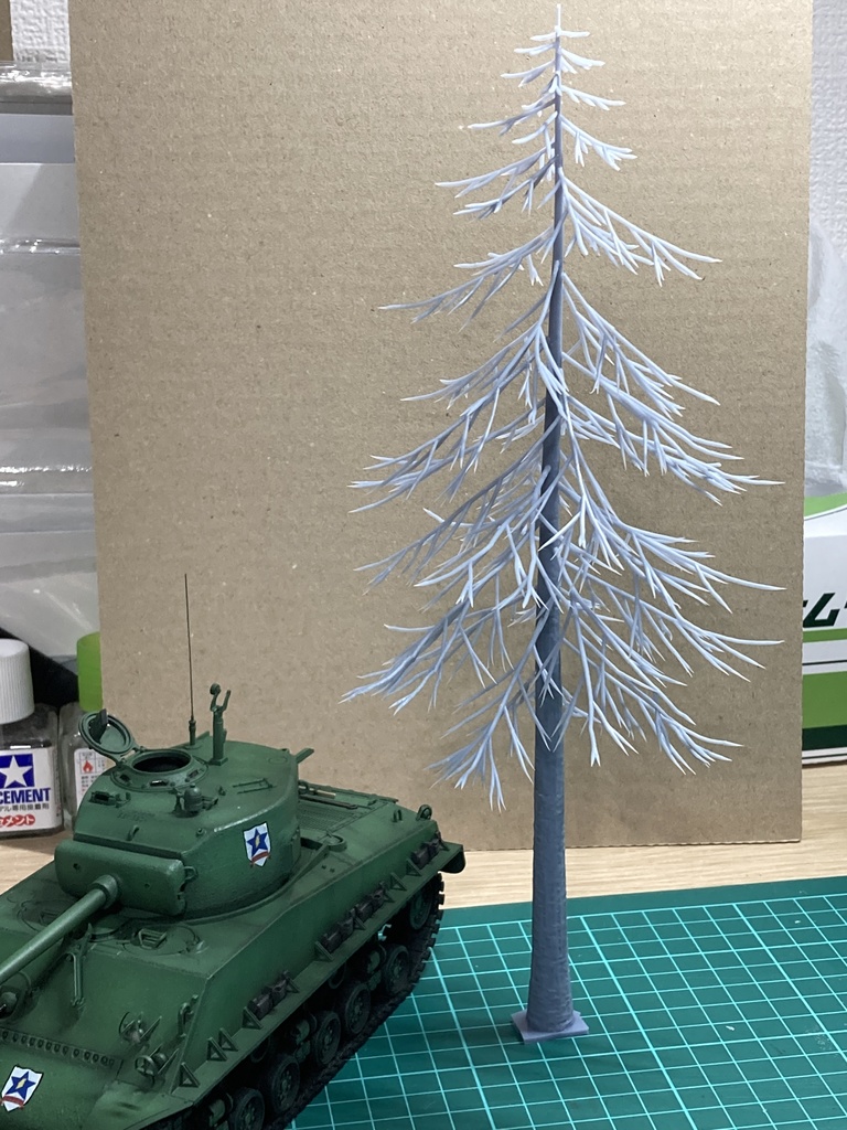 1/35前後の針葉樹作成キット【CHINOMODEL裏メニュー