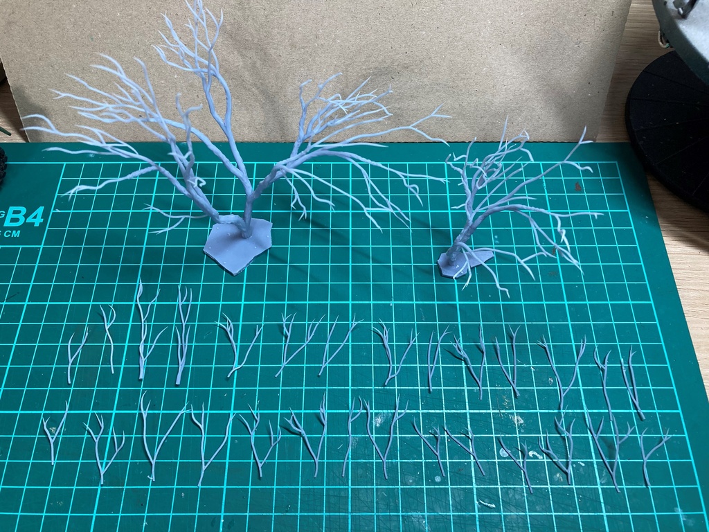 1/35前後の低木キットB【CHINOMODEL裏メニュー】