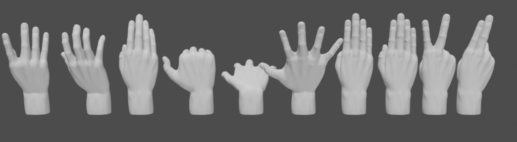 CM-027 1/35 ハンドパーツvol.2