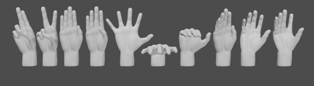 CM-027 1/35 ハンドパーツvol.2