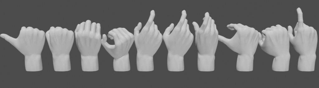 CM-028 1/35 ハンドパーツvol.3