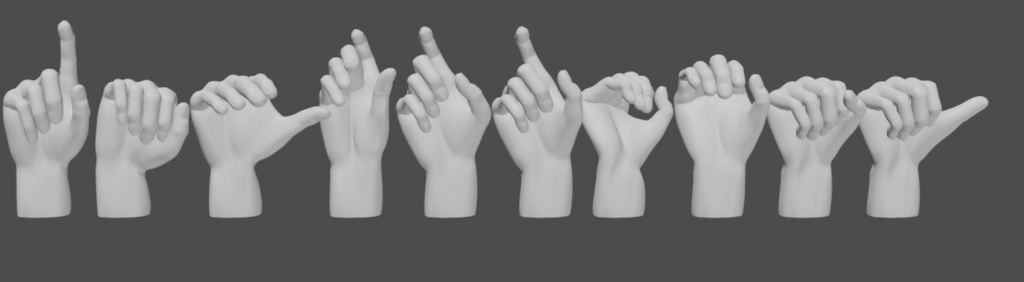 CM-028 1/35 ハンドパーツvol.3