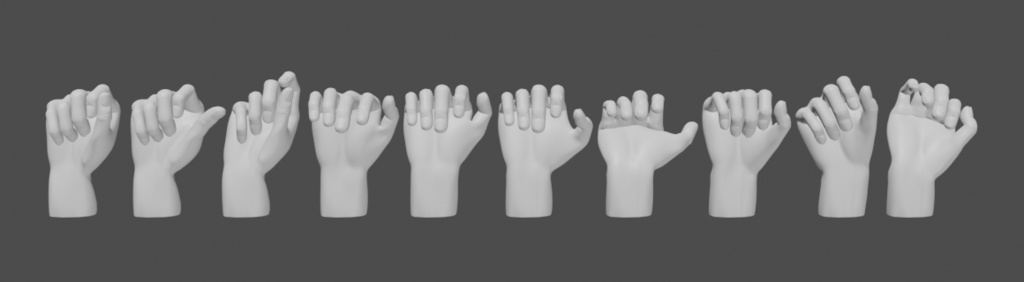 CM-029 1/35 ハンドパーツvol.4