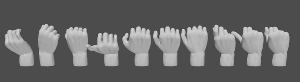 CM-029 1/35 ハンドパーツvol.4