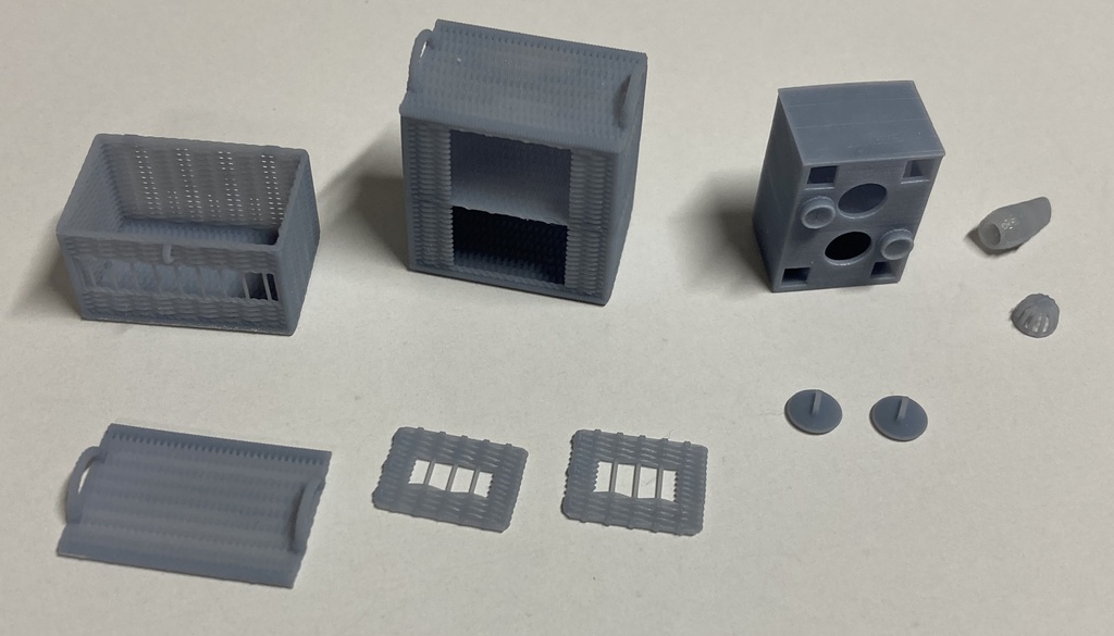 CM-033 1/35 伝書鳩の籠