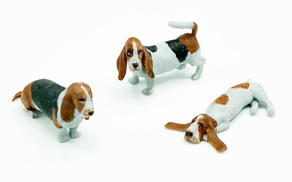 CMW-008 1/35 バセットハウンドセット