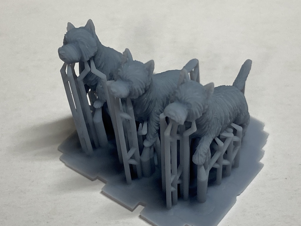 CMW-010 1/35 ウエストハイランドホワイトテリアセット