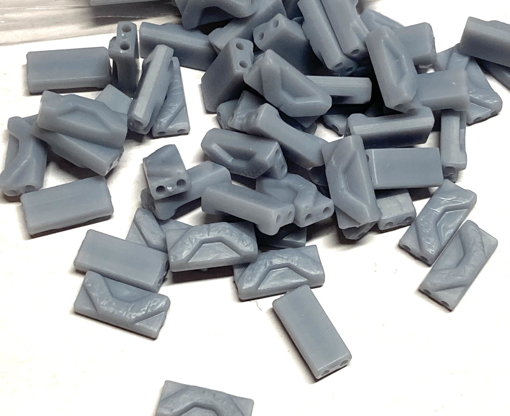 CM-077~080 1/35 T41/T48/T51/WE210型連結可動履帯用ダメージパーツ