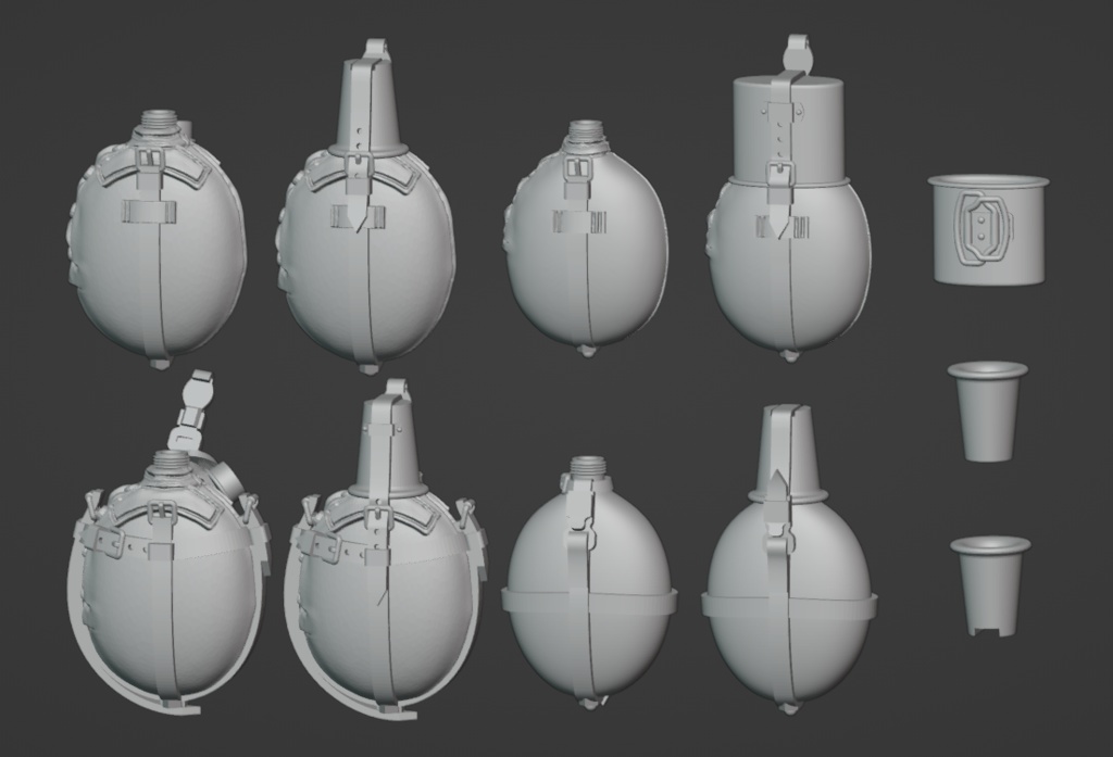 CM-153 1/35 独・M31水筒セット