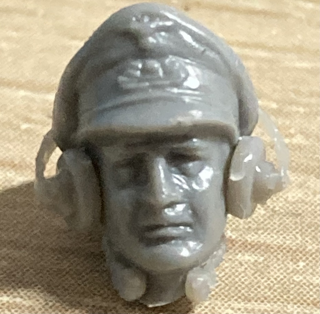 CM-190 1/35 フレキシブルヘッドホン WW2ドイツ戦車兵