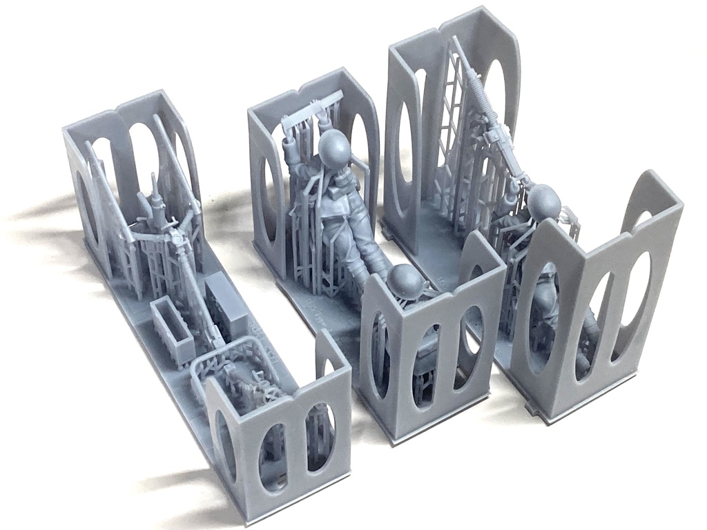 CM-206 1/35 三年式機関銃 / 射手3体セット