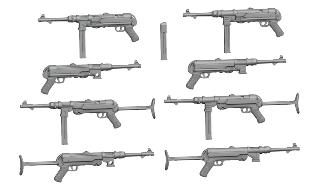 CM-208 1/35 MP38 / MP40