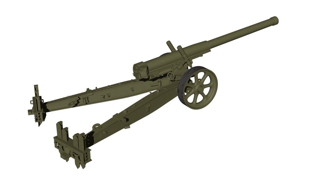 CM-210 1/35 八九式十五糎加農砲