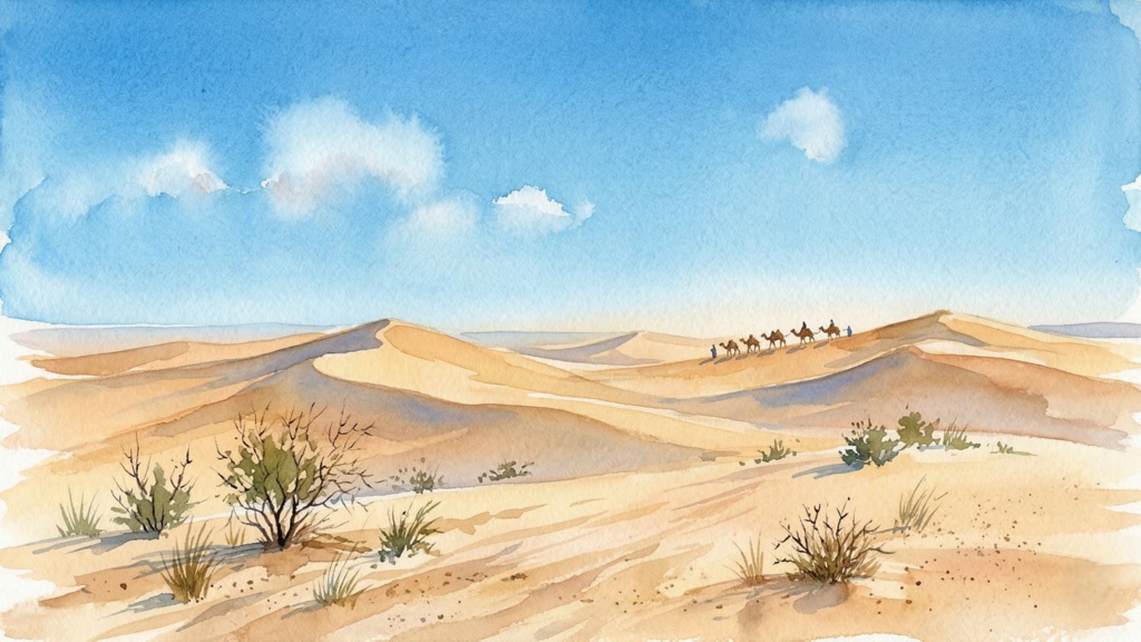 【ループ処理済み/ogg】ゲーム用BGM - 砂漠マップ