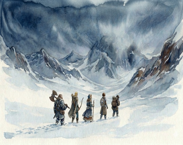 【ループ処理済み/ogg】ゲーム用BGM - 雪原マップ