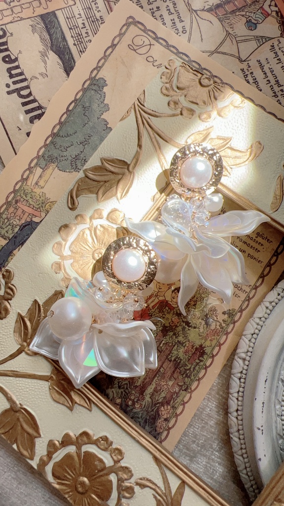 宝石の国冬眠パジャマイメージピアス