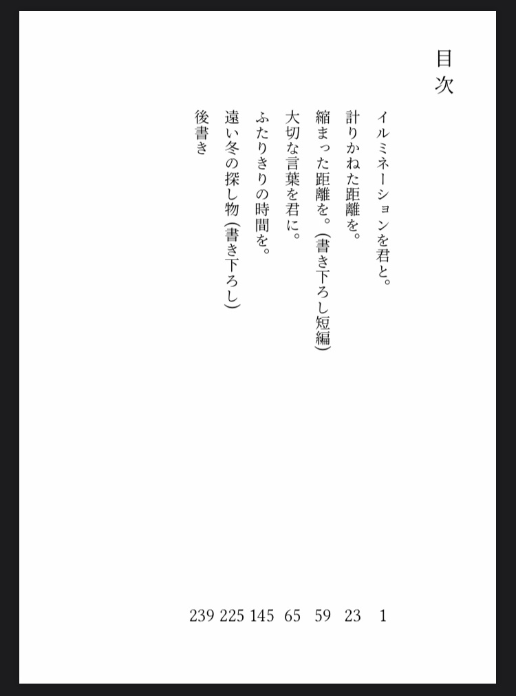 『鹿野志穂との日常の先に』