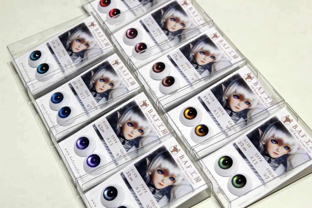 【B.A.F】レジンアイ-A11 18mm/20mm/22mm/24mm
