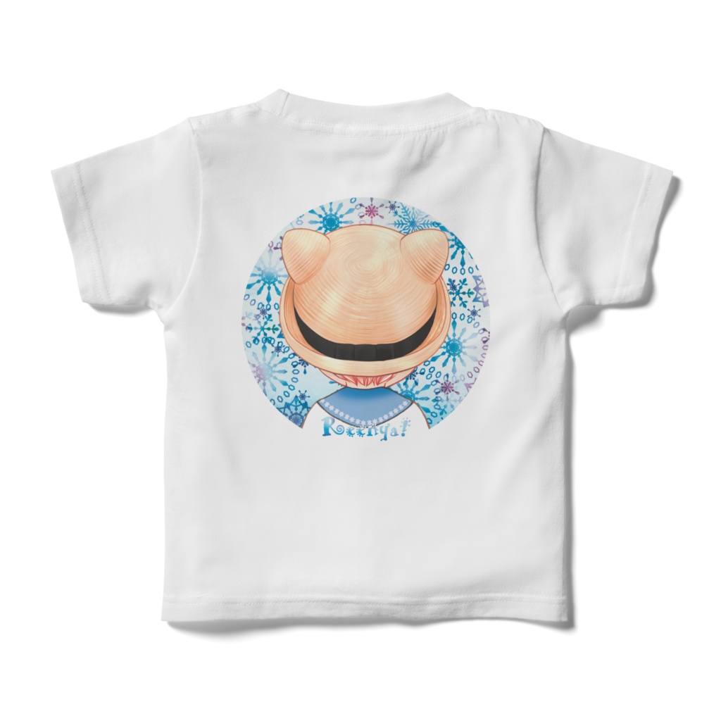 リーニャの麦わら帽子キッズTシャツ両面タイプ