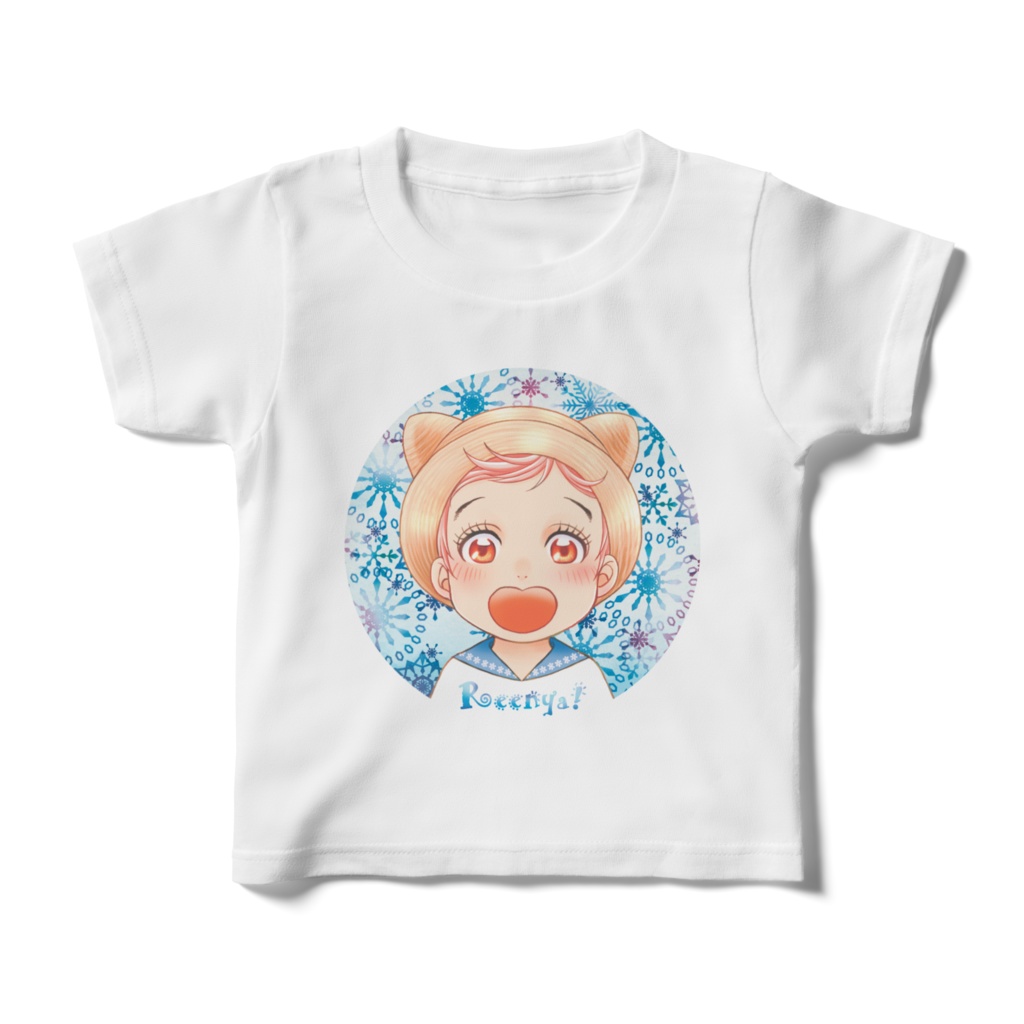 リーニャの麦わら帽子キッズTシャツ両面タイプ