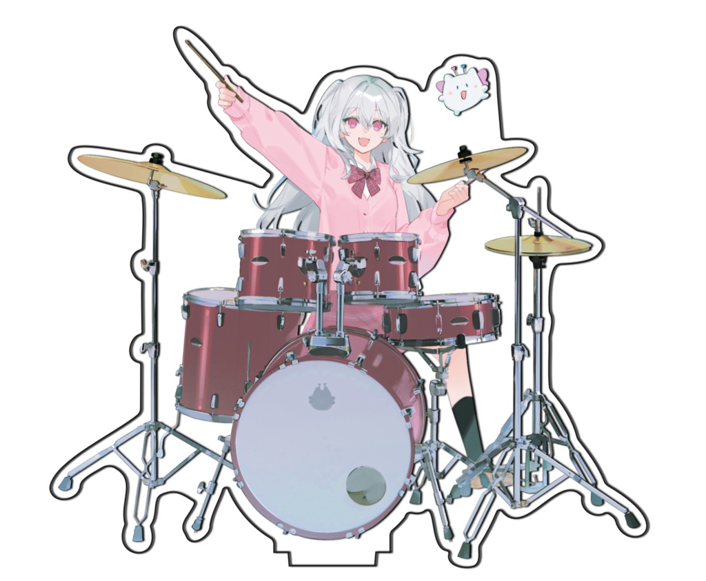 アクリルスタンドのみにゃん-MEITEIDOBANDEDITION-