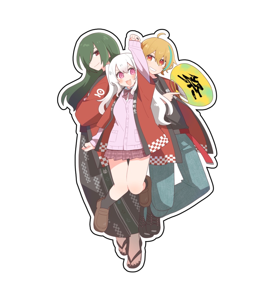 【アクスタ】酩酊大大狂宴歌【ヒルヒ、巫泥、のみにゃん】