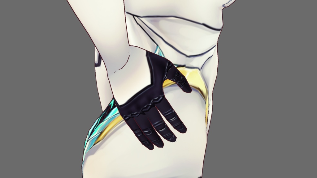 【無料】VRoid向けテクスチャメカジキなりきりセット