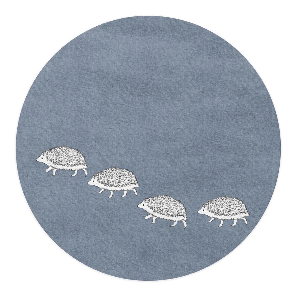 てくてくハリネズミのマスキングテープ