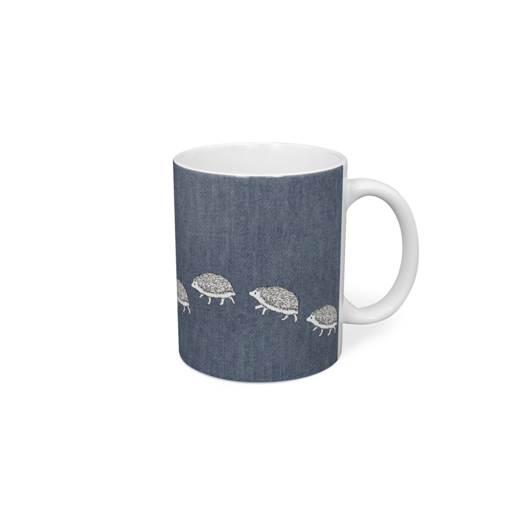 てくてくハリネズミのマグカップ