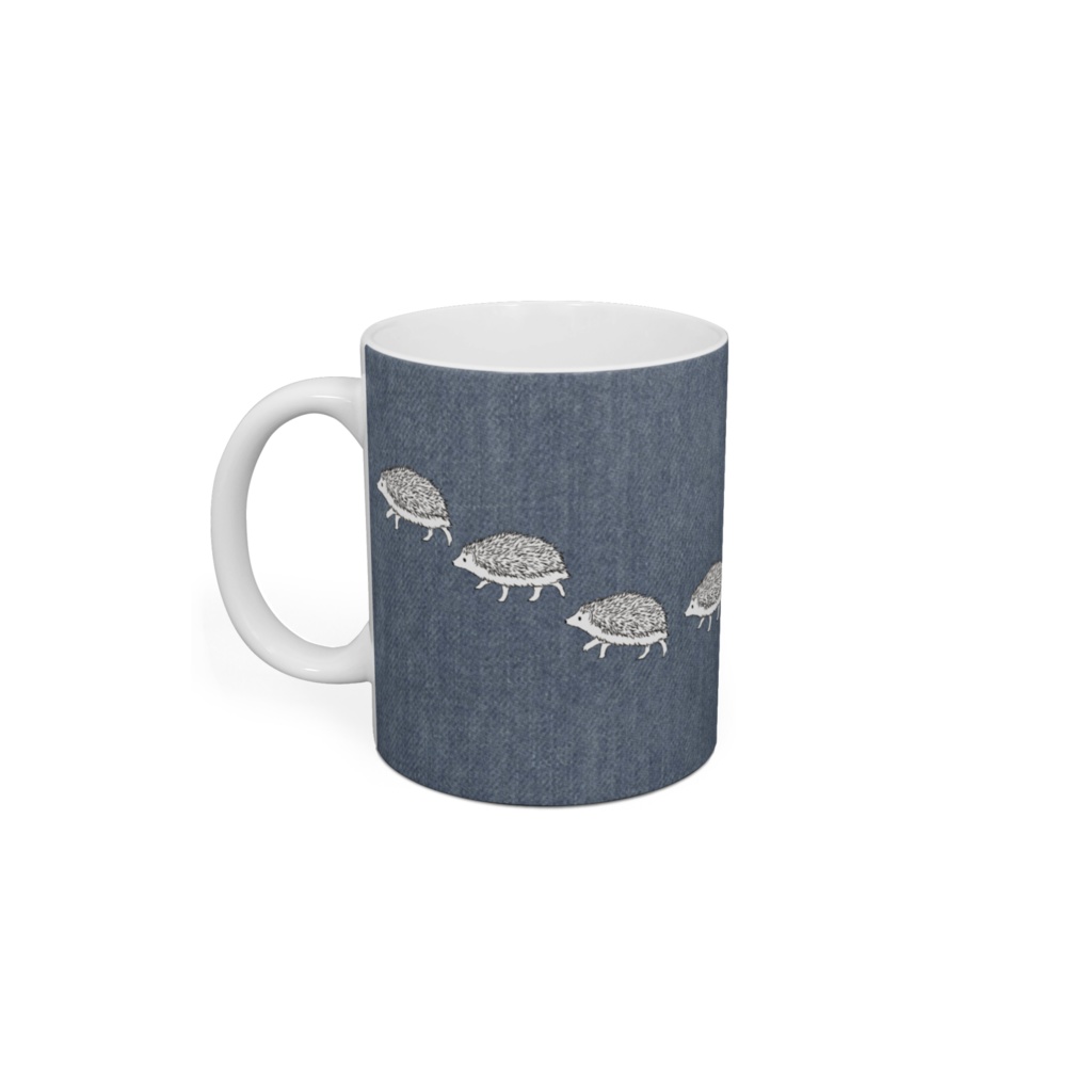 てくてくハリネズミのマグカップ