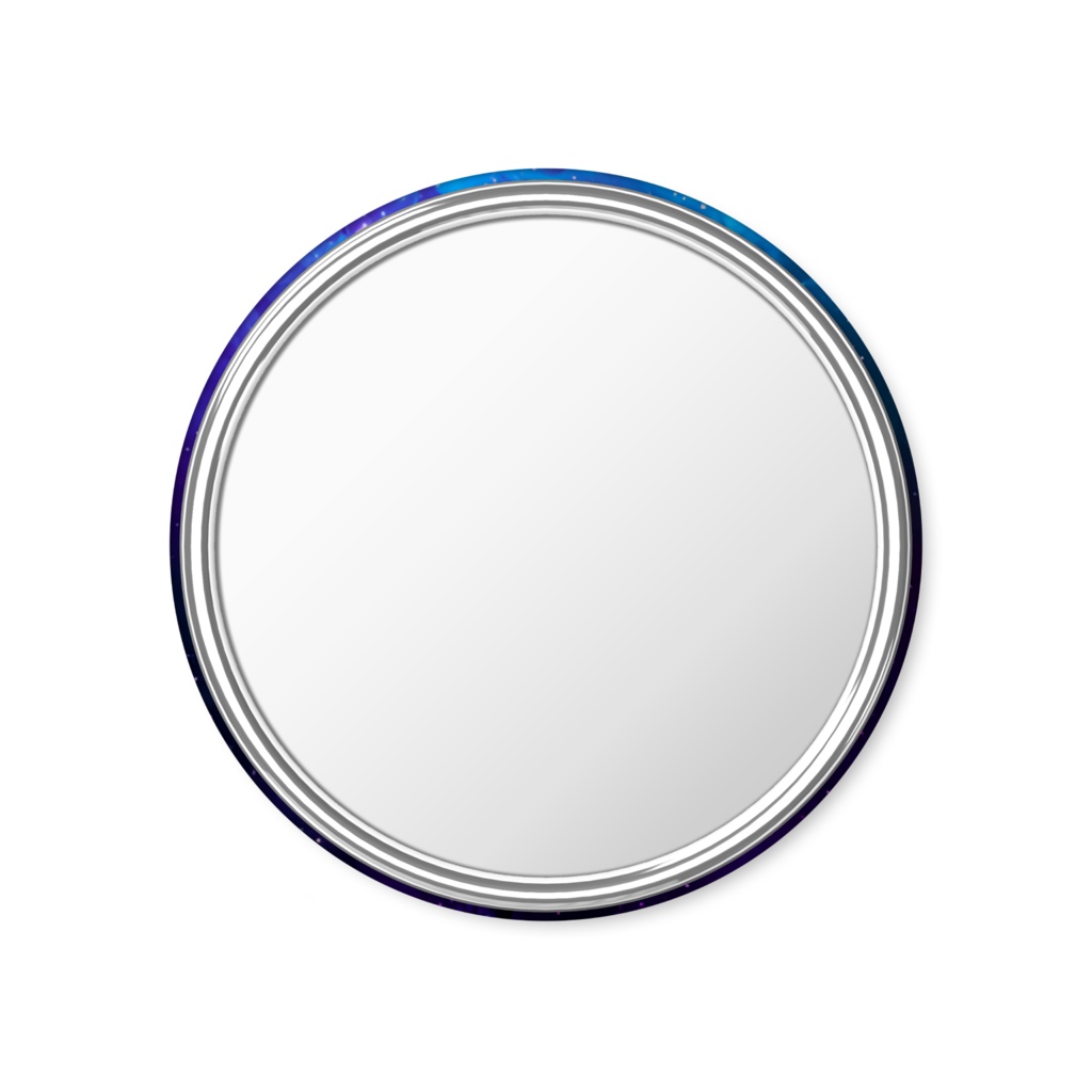 12星座の缶ミラー(青い夜空)