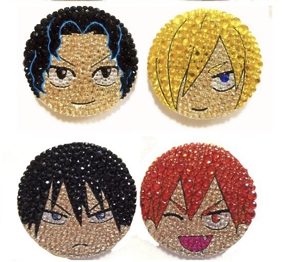 弱虫ペダル お顔缶バッチ