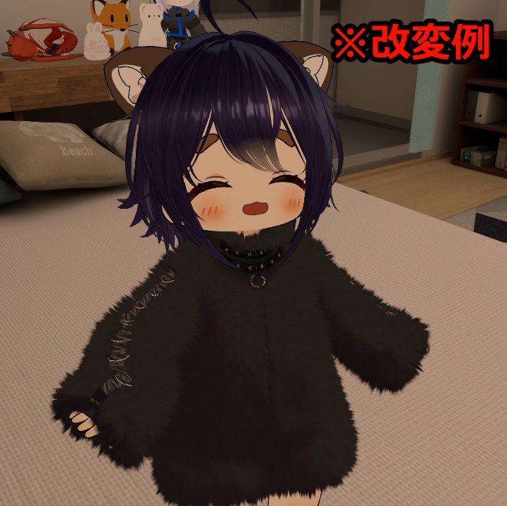 【ぽんとちゅね対応】もふこーと【VRC】