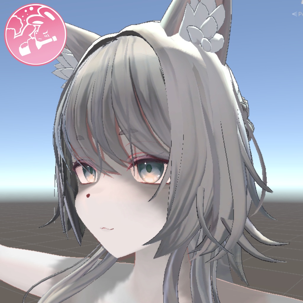 【VRChat】翠羽ちゃんのケモ化セット