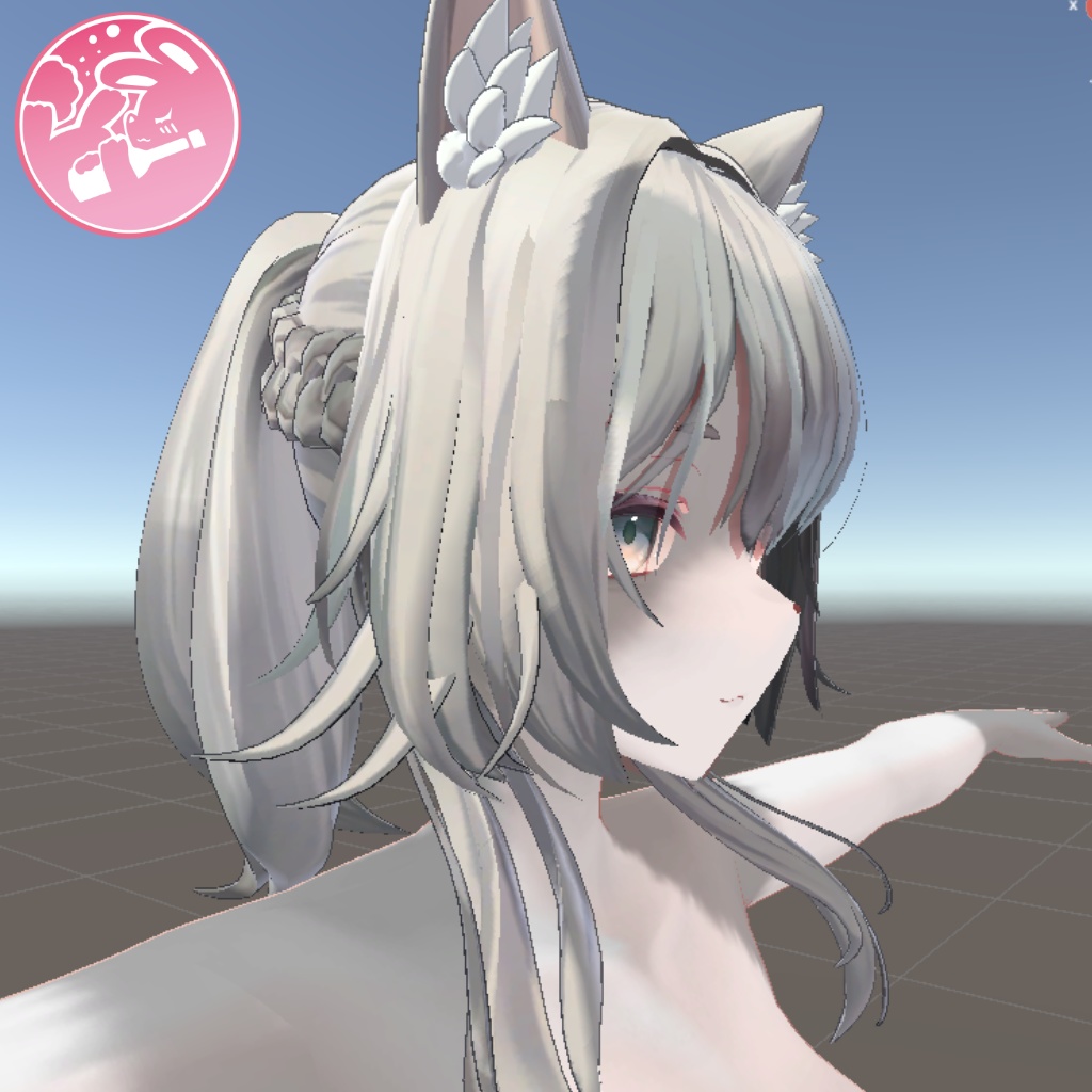 【VRChat】翠羽ちゃんのケモ化セット