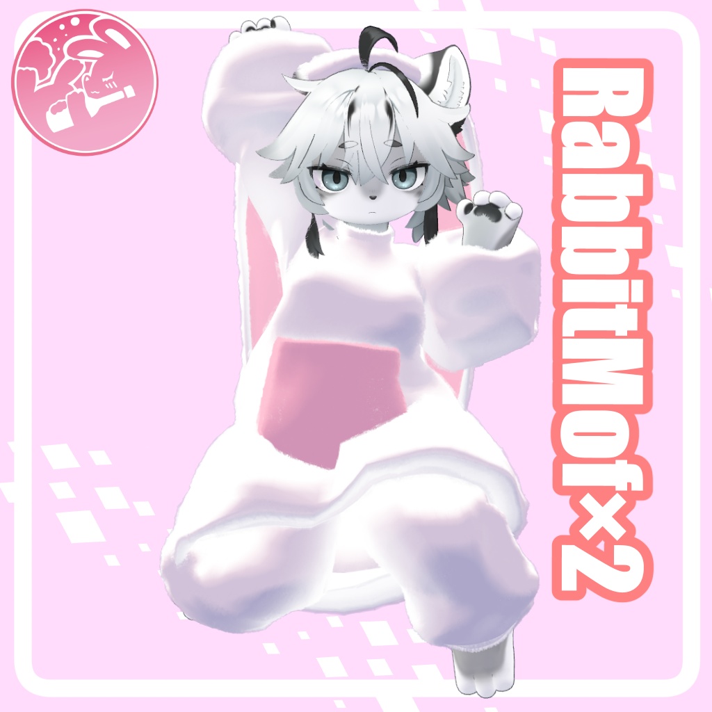 【VRChat】RabbitMof×2