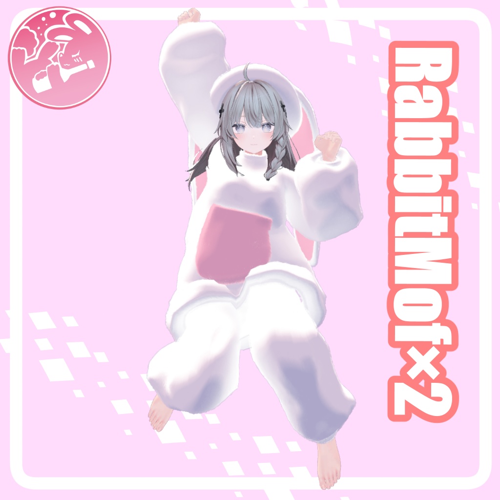【VRChat】RabbitMof×2