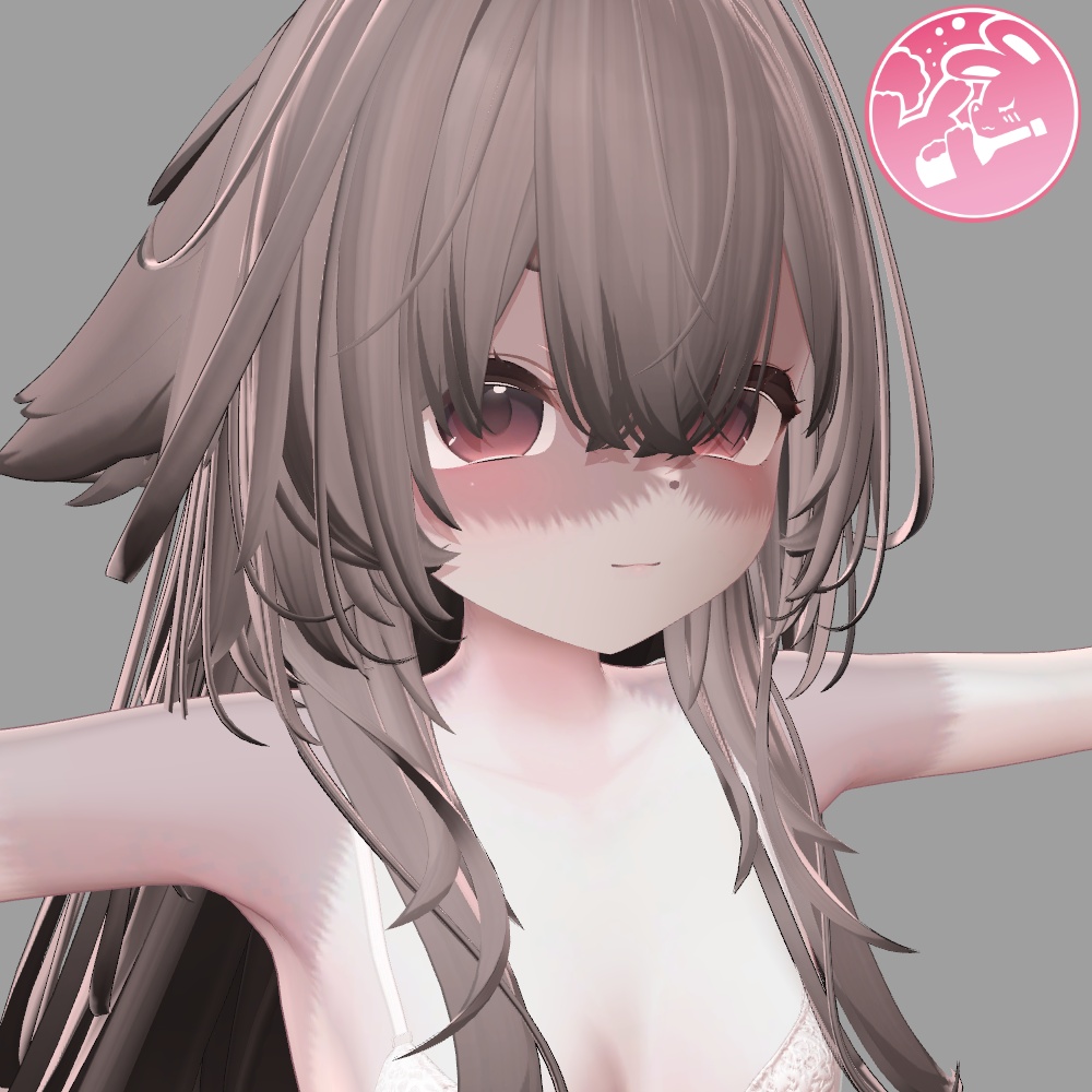 【VRChat】輝夜ケモ化セット