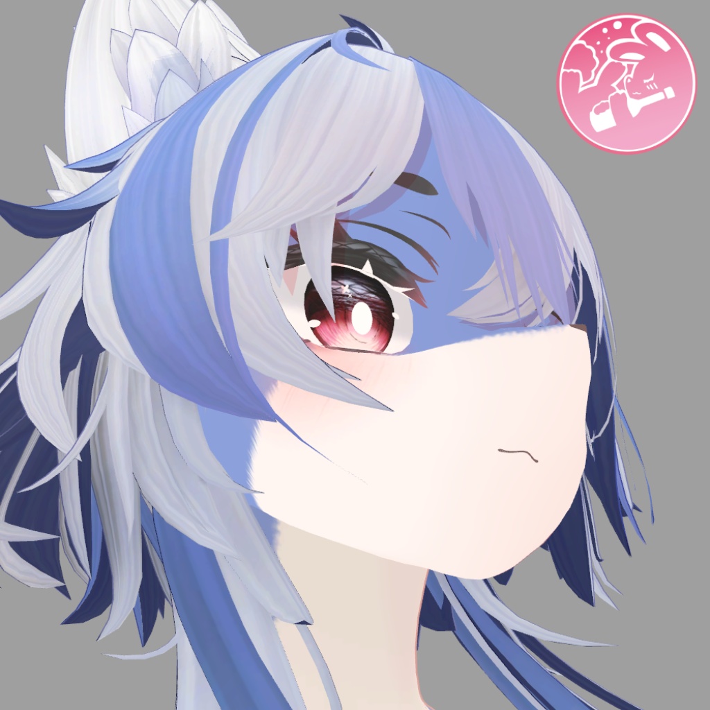 シロアケモ化セット【VRChat】