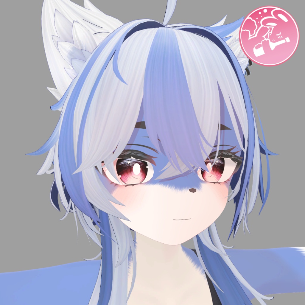 シロアケモ化セット【VRChat】
