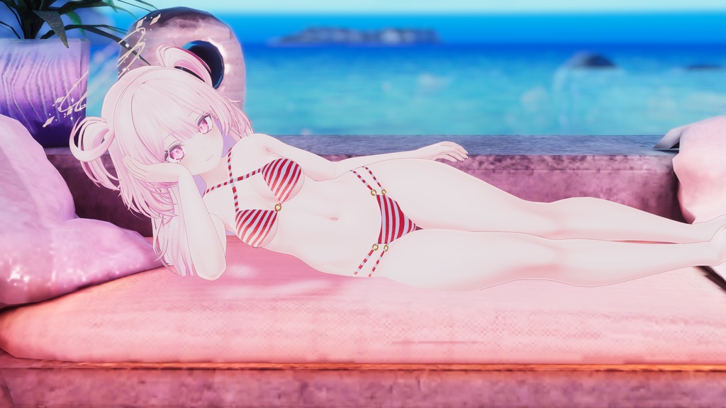 Pool Party Outfit【8 アバター対応】