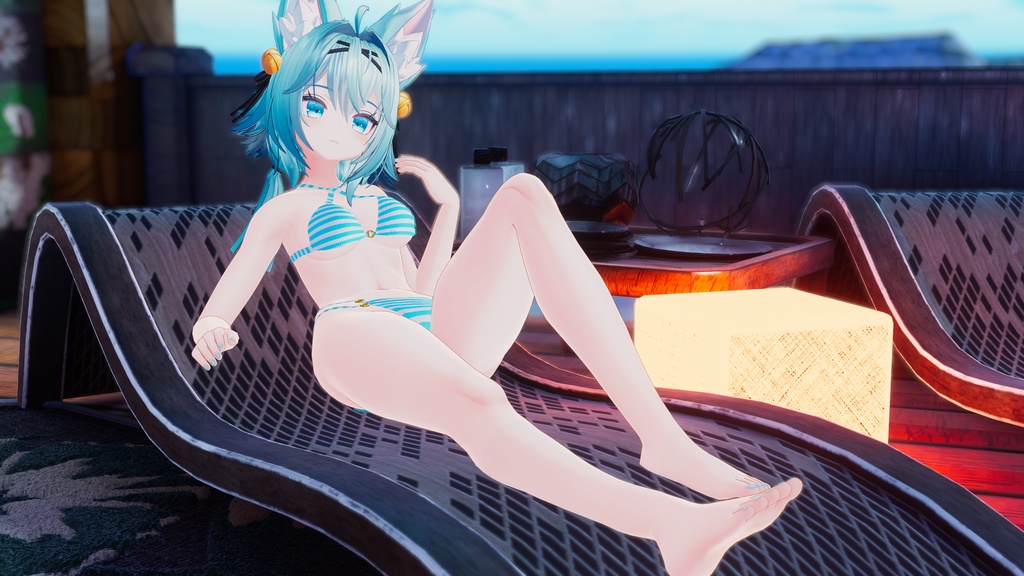 Pool Party Outfit【8 アバター対応】