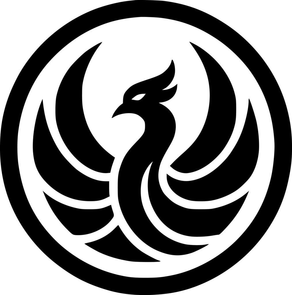 Phenix【不死鳥】紋章ロゴ　(001)