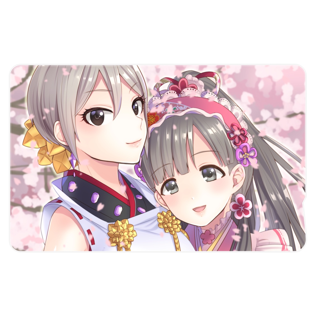 羽衣小町icカードステッカー Mill Mill Booth