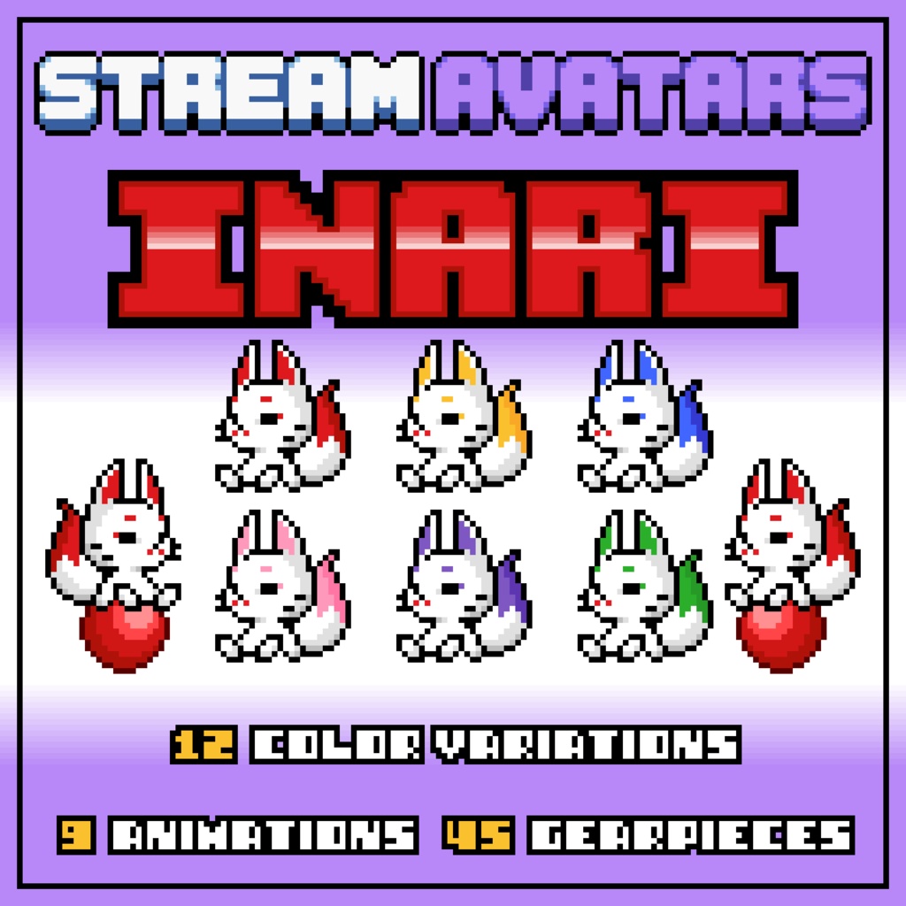 StreamAvatars用アバター【INARI】